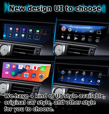 Lexus IS300 IS200t IS350 giao diện video Android 11 carplay Android auto box dựa trên Qualcomm