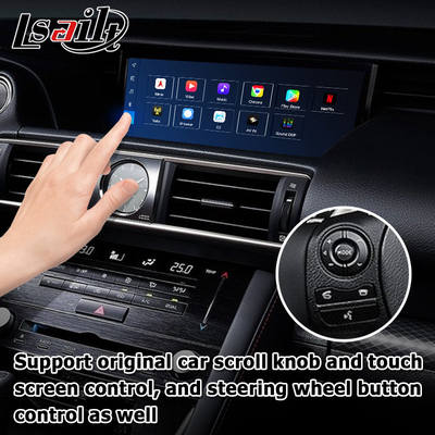 Lexus IS300 IS200t IS350 giao diện video Android 11 carplay Android auto box dựa trên Qualcomm