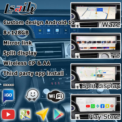 Lexus IS300 IS200t IS350 giao diện video Android 11 carplay Android auto box dựa trên Qualcomm