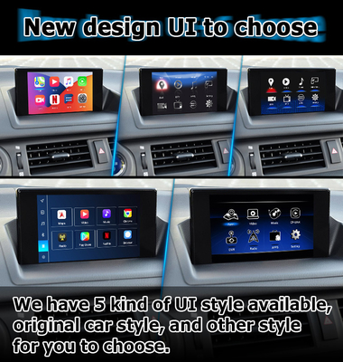 Lexus CT200h Android 11 giao diện video carplay Android cơ sở tự động trên Qualcomm 8+128GB