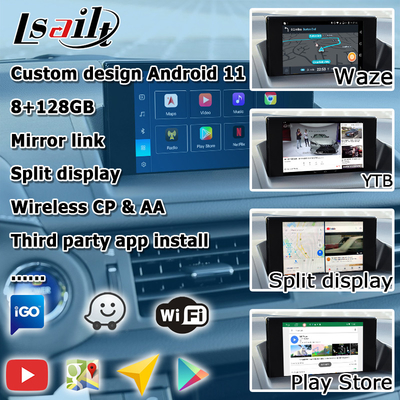 Lexus CT200h Android 11 giao diện video carplay Android cơ sở tự động trên Qualcomm 8+128GB