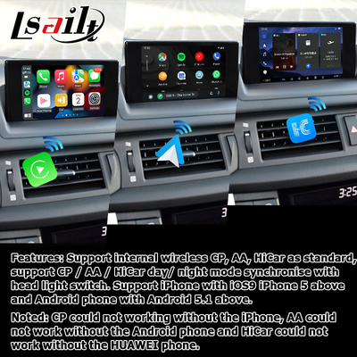 Lexus CT200h Android 11 giao diện video carplay Android cơ sở tự động trên Qualcomm 8+128GB