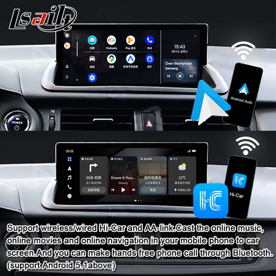 Lsailt Lexus Video Interface cho CT200h 2017-2021 GX LX ES LS... Bao gồm CarPlay, Android Auto, Spotify