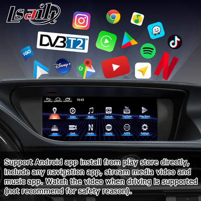 ES300h ES250 ES350 Lexus Android Màn hình nâng cấp Carplay Android Auto Dash Cam 10,25 " Lsailt