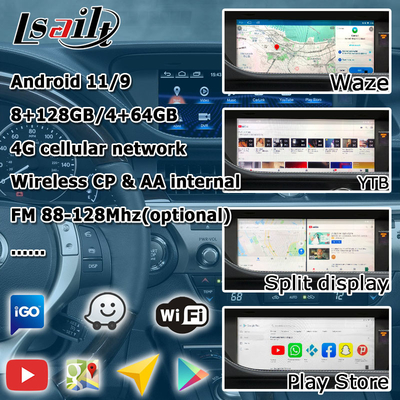 ES300h ES250 ES350 Lexus Android Màn hình nâng cấp Carplay Android Auto Dash Cam 10,25 " Lsailt