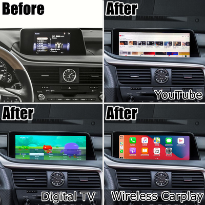 Android 8+128GB Lsailt Lexus Android carplay Android tự động Màn hình cho RX350 RX450h RX300 Máy vi xử lý 2.0Ghz