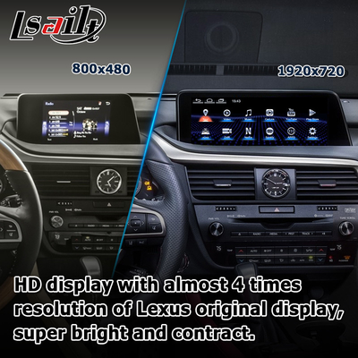 Android 8+128GB Lsailt Lexus Android carplay Android tự động Màn hình cho RX350 RX450h RX300 Máy vi xử lý 2.0Ghz