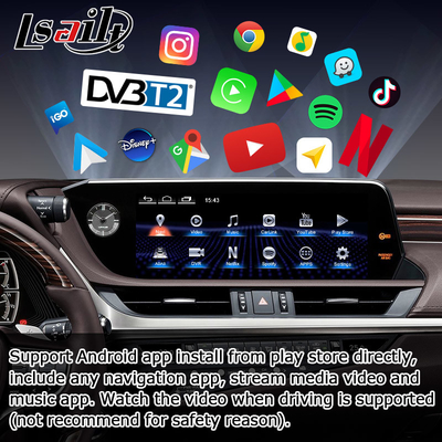 Lexus ES300h nâng cấp màn hình cảm ứng 12.3" Android Auto Carplay bởi Lsailt