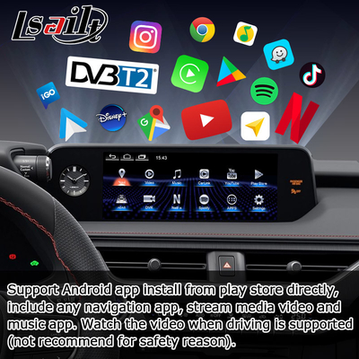 Màn hình cảm ứng Android Carplay Lexus cho UX200 UX250h DSP Điều chỉnh Android auto