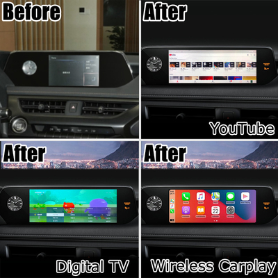 Màn hình cảm ứng Android Carplay Lexus cho UX200 UX250h DSP Điều chỉnh Android auto