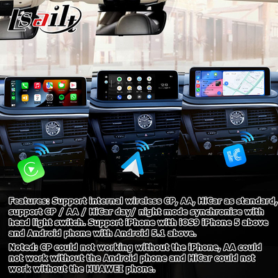 HD 12.3 inch Android màn hình nâng cấp cho Lexus RX350 RX450h Lsailt Android Auto Carplay