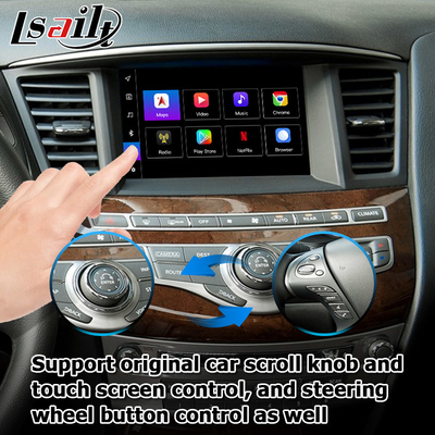 Infiniti QX60 GPS Android Auto Carplay Hệ thống điều hướng Multimedia Giao diện Android 11 8+128GB