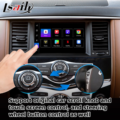 Carplay Android Auto Multimedia Interface Box Video Interface Infiniti QX80 2018