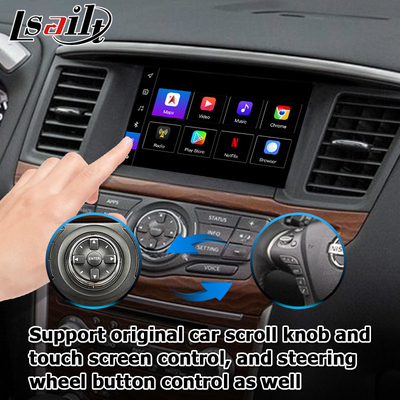 Nissan Pathfinder Andorid 11 Carplay hệ thống điều hướng tự động Android