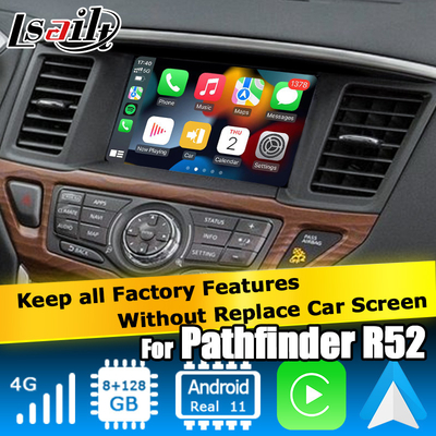 Nissan Pathfinder Andorid 11 Carplay hệ thống điều hướng tự động Android