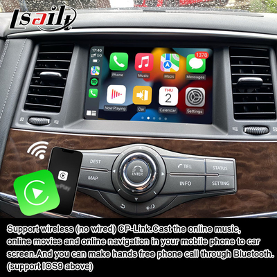 Lsailt Smart Infotainment Module cho Nissan Patrol 2017-2019 Hệ thống tích hợp đa phương tiện trong xe bao gồm CarPlay