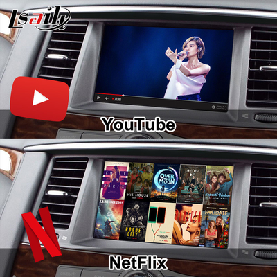 Lsailt Smart Infotainment Module cho Nissan Patrol 2017-2019 Hệ thống tích hợp đa phương tiện trong xe bao gồm CarPlay