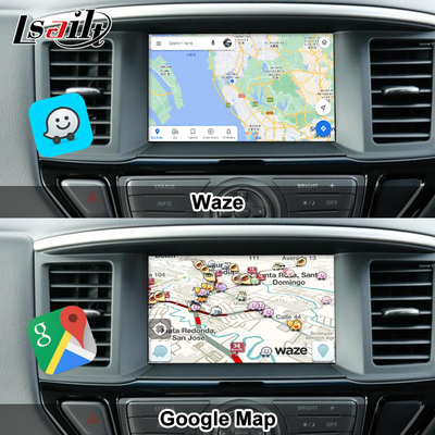 Lsailt 8GB giao diện đa phương tiện Android cho Nissan Pathfinder R52 2018-Patrol Carplay Android Auto Wireless Module
