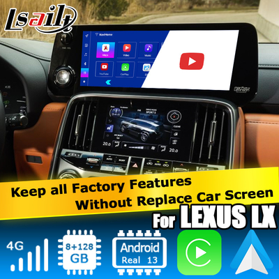 Lexus LX600 LX700h 2022 Android giao diện video đa phương tiện dựa trên Qualcomm 6125 8+128 Android 13