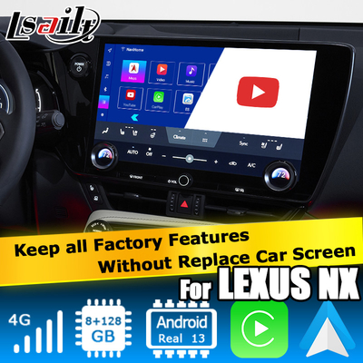 Lexus NX NX200 NX350h NX250 Android 11 giao diện video đa phương tiện