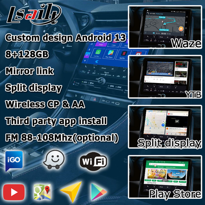 Lexus LBX 2023 sẽ giới thiệu Android 13 Qualcomm 6125 cơ sở 8+128GB giao diện video