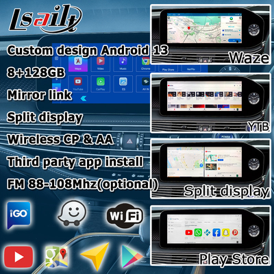 Lexus LS500h LS500 LS350 2022 giao diện video Android 13 8 + 128GB dựa trên Qualcomm
