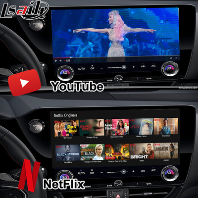 Lsailt Qualcomm Lexus Video Interface cho Lexus NX260 NX350H LX RX ES Infotainment Interface bao gồm YouTube, NetFlix