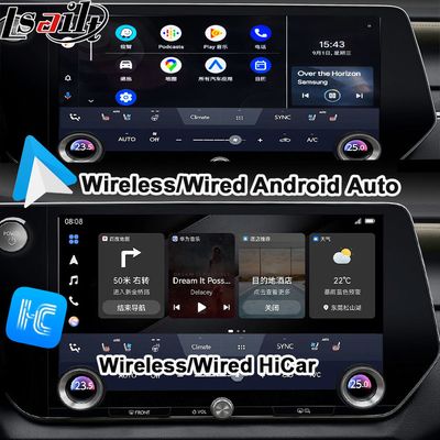 Giao diện video đa phương tiện Android cho RX350h RX500H 2023-2024 NX LX GX ES Bao gồm NetFlix, YouTube, khe cắm thẻ SIM