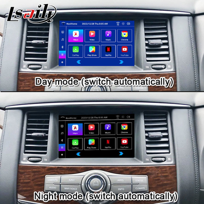 Lsailt 8+128G Android 13 Smart Infotainment Module cho Nissan Patrol Y62 2010-2020 Bao gồm CarPlay không dây, NetFlix