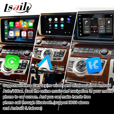 Lsailt 8G Android Smart Infotainment Module cho Nissan Elgrand E51 Series 3 Hỗ trợ CarPlay, YouTube, Màn hình dựa đầu