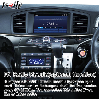 Android 13 8G Android Smart Infotainment Module cho Nissan Elgrand E52 2010-bao gồm CarPlay, YouTube, màn hình dựa đầu