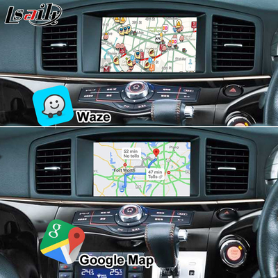 Android 13 8G Android Smart Infotainment Module cho Nissan Elgrand E52 2010-bao gồm CarPlay, YouTube, màn hình dựa đầu