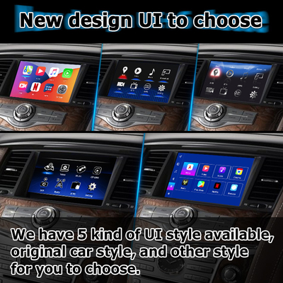 Infiniti QX80 / QX56 Android Auto Carplay Giao diện dựa trên Qualcomm 8+128