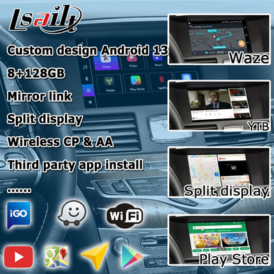 Android 13 8+128 Carplay giao diện video Cho Infiniti Q70 / M35 M37 Hỗ trợ Fuga Youtube