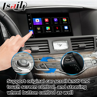 Android 13 8+128 Carplay giao diện video Cho Infiniti Q70 / M35 M37 Hỗ trợ Fuga Youtube