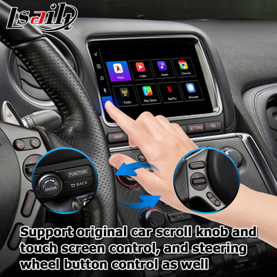 Android 13 8+128 Điều hướng không dây carplay giao diện video tự động Android cho Nissan GT-R GTR R35