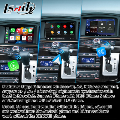 Nissan Elgrand Quest E52 giao diện video Android 13 Box carplay Android auto module 8+128