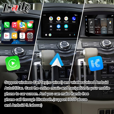 Lsailt Android 13 Smart Android Infotainment Module cho Nissan Quest 2011-2022 Hỗ trợ CarPlay không dây, NetFlix