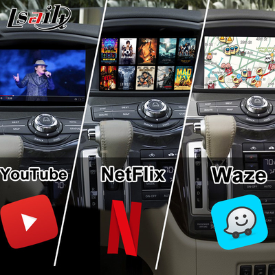 Lsailt Android 13 Smart Android Infotainment Module cho Nissan Quest 2011-2022 Hỗ trợ CarPlay không dây, NetFlix