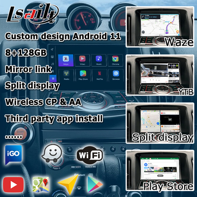 Nissan 370z Z34 Carplay Android giao diện tự động carplay Box 8 + 128 Android 13 nâng cấp OEM