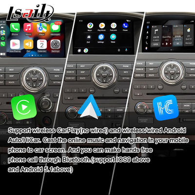 Lsailt Android 13 Smart Infortainment Interface cho Nissan Navara D40, Pathfinder R51 với CarPlay không dây, NetFlix
