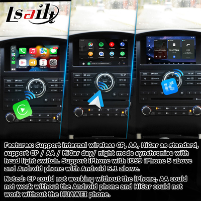 Nissan Pathfinder R51 giao diện đa phương tiện Android Carplay Android Auto