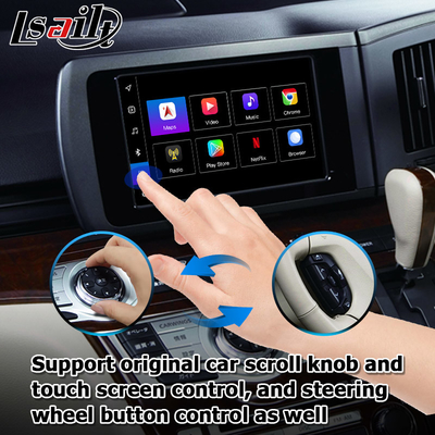 Nissan Elgrand E51 series 3 Android 13 Qualcomm 8+128GB Carplay Android Auto giao diện video