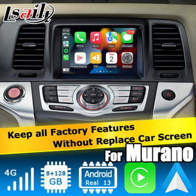 Nissan Murano Z51 Android 13 Carplay Android Auto dựa trên Qualcomm 13 8+128GB