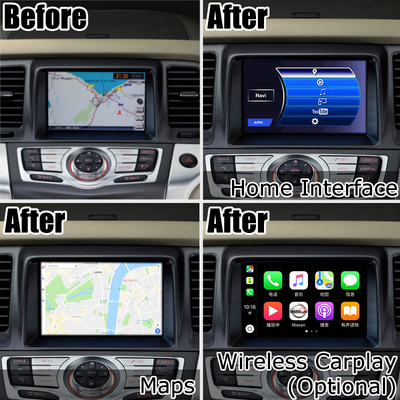 Nissan Murano Z51 Android 13 Carplay Android Auto dựa trên Qualcomm 13 8+128GB