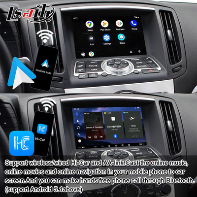 8G Android Infotainment Module cho Infiniti G35 G37 Q60 Q40 2008-2016 Bao gồm YouTube, Google Play của Lsailt