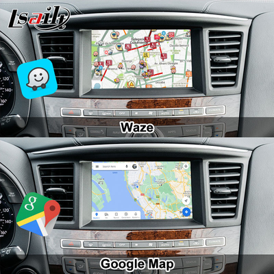 Lsailt 8G Giao diện đa phương tiện Android cho Infiniti QX60 JX35 2011-2020 tích hợp CarPlay không dây, Android Auto