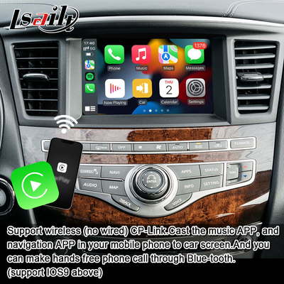 Lsailt 8G Giao diện đa phương tiện Android cho Infiniti QX60 JX35 2011-2020 tích hợp CarPlay không dây, Android Auto