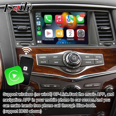 8G Android Infotainment Module cho Infiniti QX80 QX56 Nissan Patrol 20100-2021 Giao diện CarPlay không dây, YouTube
