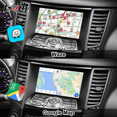 Lsailt 8G giao diện đa phương tiện Android cho Infiniti QX70 FX35 FX37 2008-2017 tích hợp không dây CarPlay, Android Auto